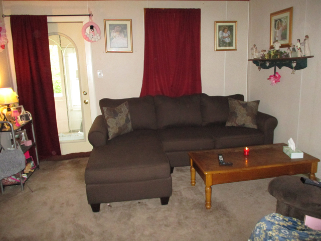 527 East Dakota Street Spring Valley, IL 61362 - Photo 3 of 12 a living room with furniture and wooden floor