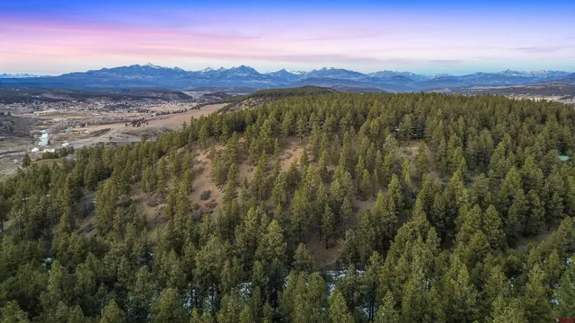 a view of lake and mountain