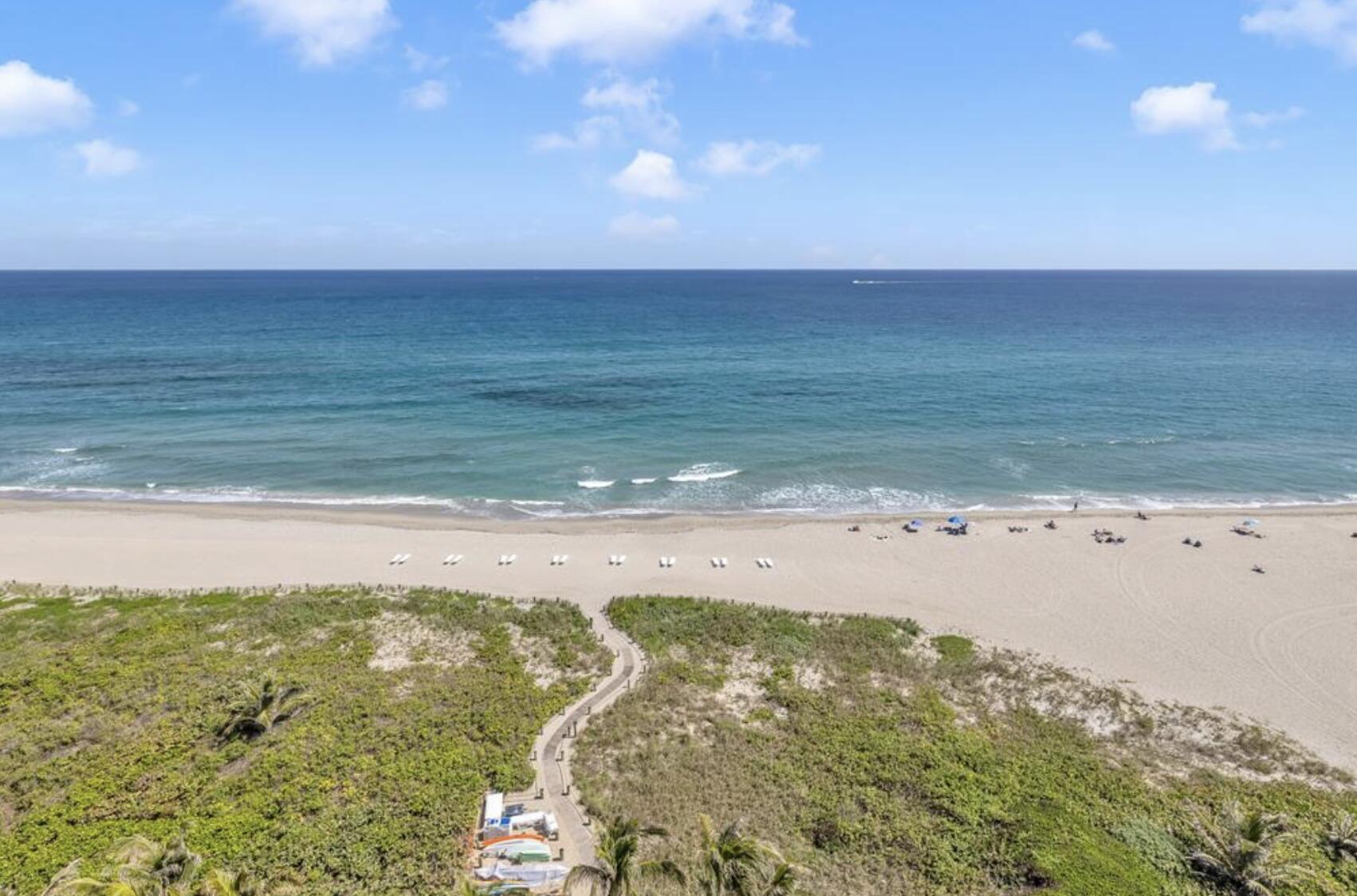 3000 South Ocean Boulevard, Unit 1405 Boca Raton, FL 33432 - Photo 7 of 17 a view of an ocean and beach