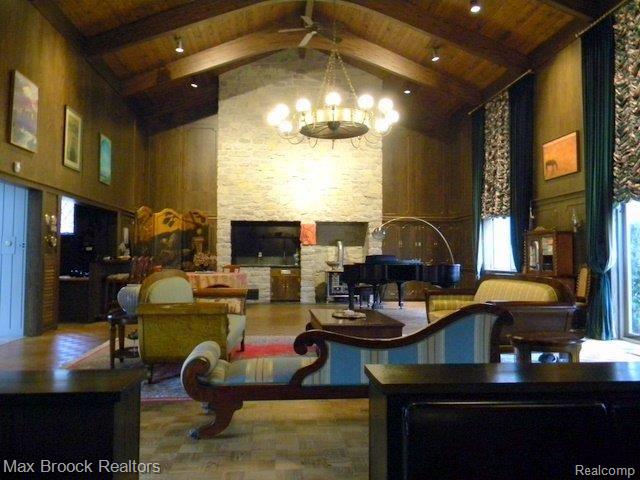 1211 Orchard Ridge Road Bloomfield Hills, MI 48304 - Photo 8 of 24 2 Fireplaces W/Stone Accents