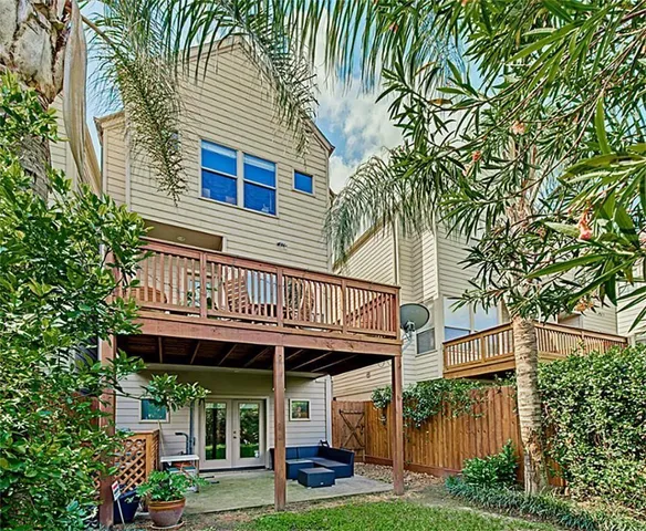 front view of a house with a small yard