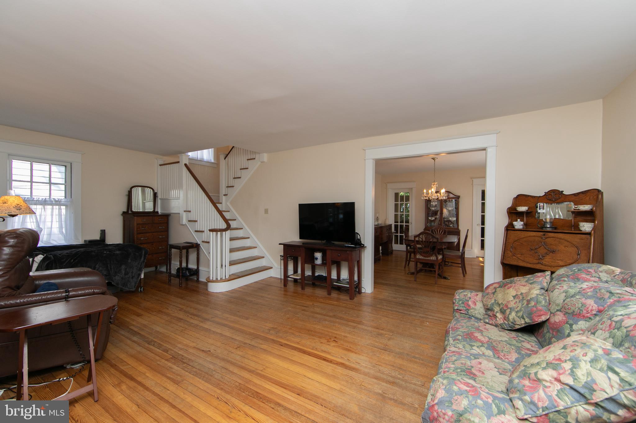 237 Rhoads Avenue Haddonfield, NJ 08033 - Photo 7 of 47 Living room with hardwood floors