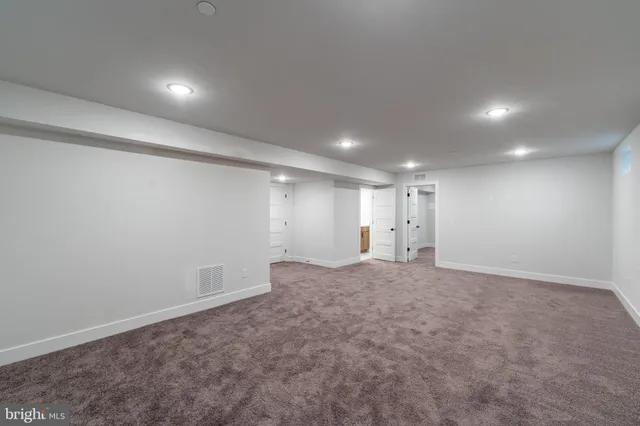 a view of empty room