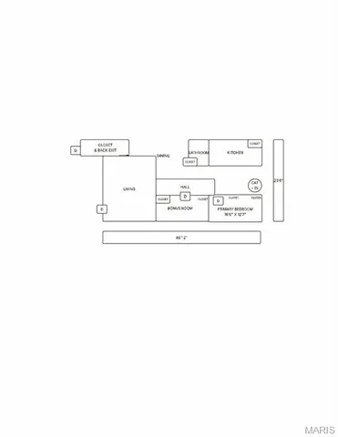 $215,000 | 7544 York Drive, Unit B, Clayton, MO 63105