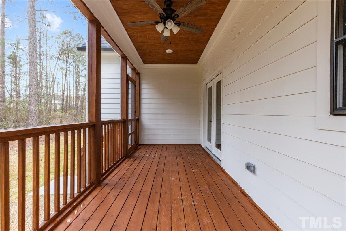 1893 Pilot-Riley Road Zebulon, NC 27597 - Photo 45 of 50 a view of balcony with wooden floor