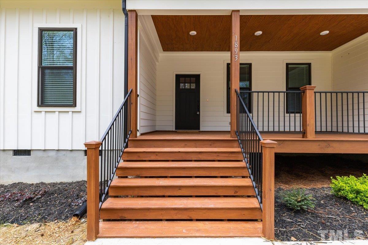 1893 Pilot-Riley Road Zebulon, NC 27597 - Photo 5 of 50 a view of entryway and hall with wooden floor