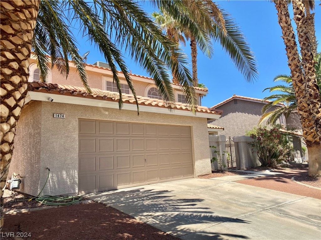 1474 Flintrock Road Henderson, NV 89014 - Photo 3 of 43 2-Car Garage