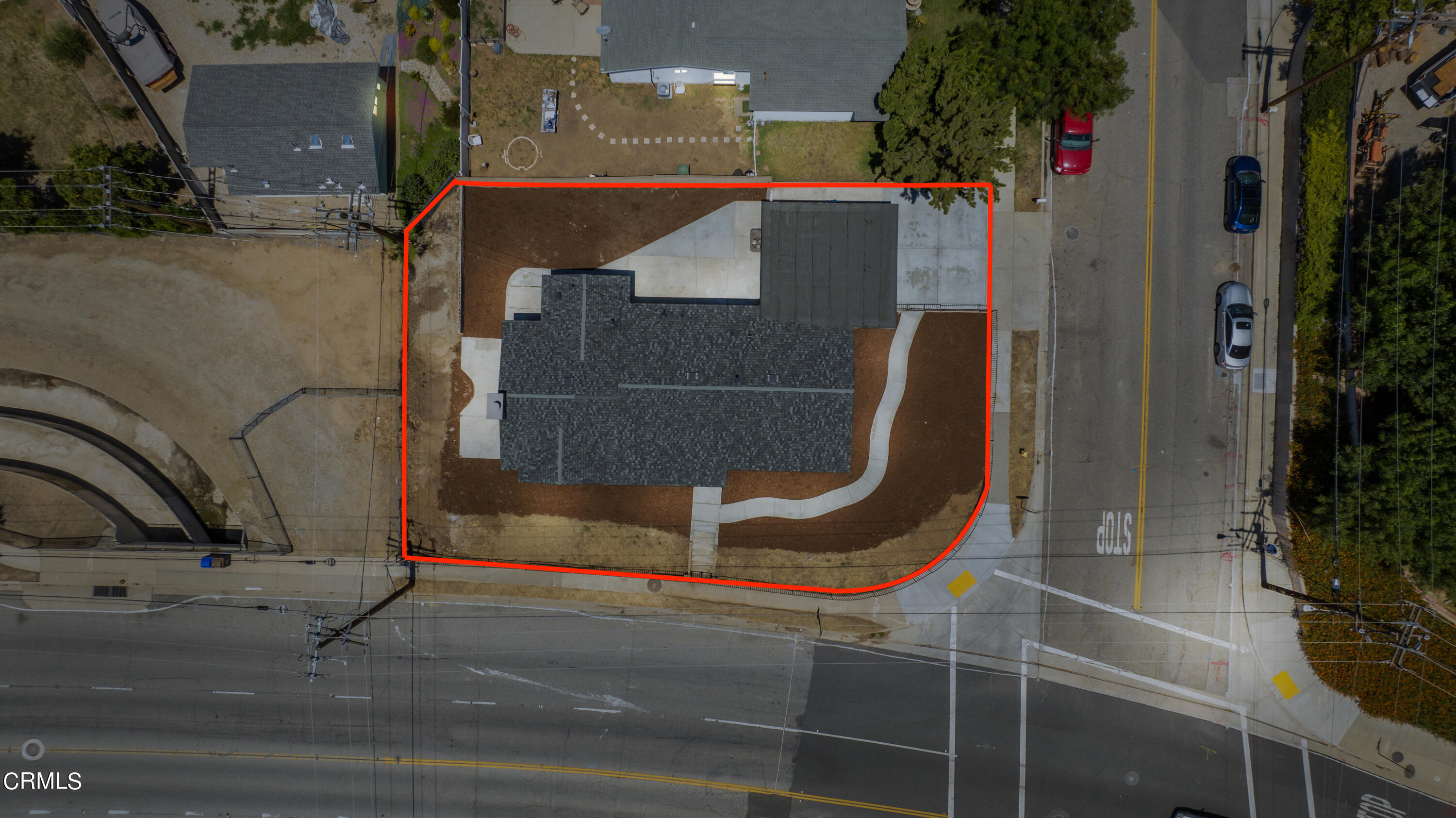 1007 Appleton Road Simi Valley, CA 93065 - Photo 2 of 29 an aerial view of a highlighted house