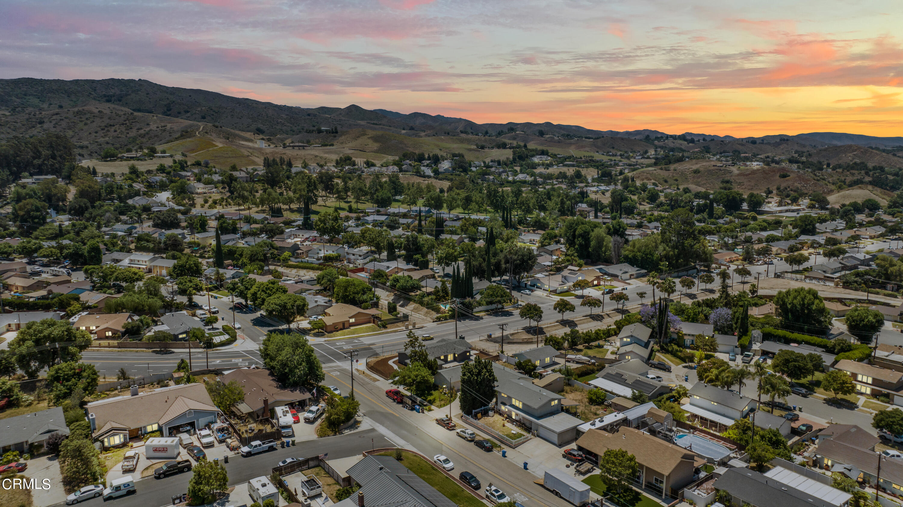 1007 Appleton Road Simi Valley, CA 93065 - Photo 29 of 29 an aerial view of residential houses with outdoor space