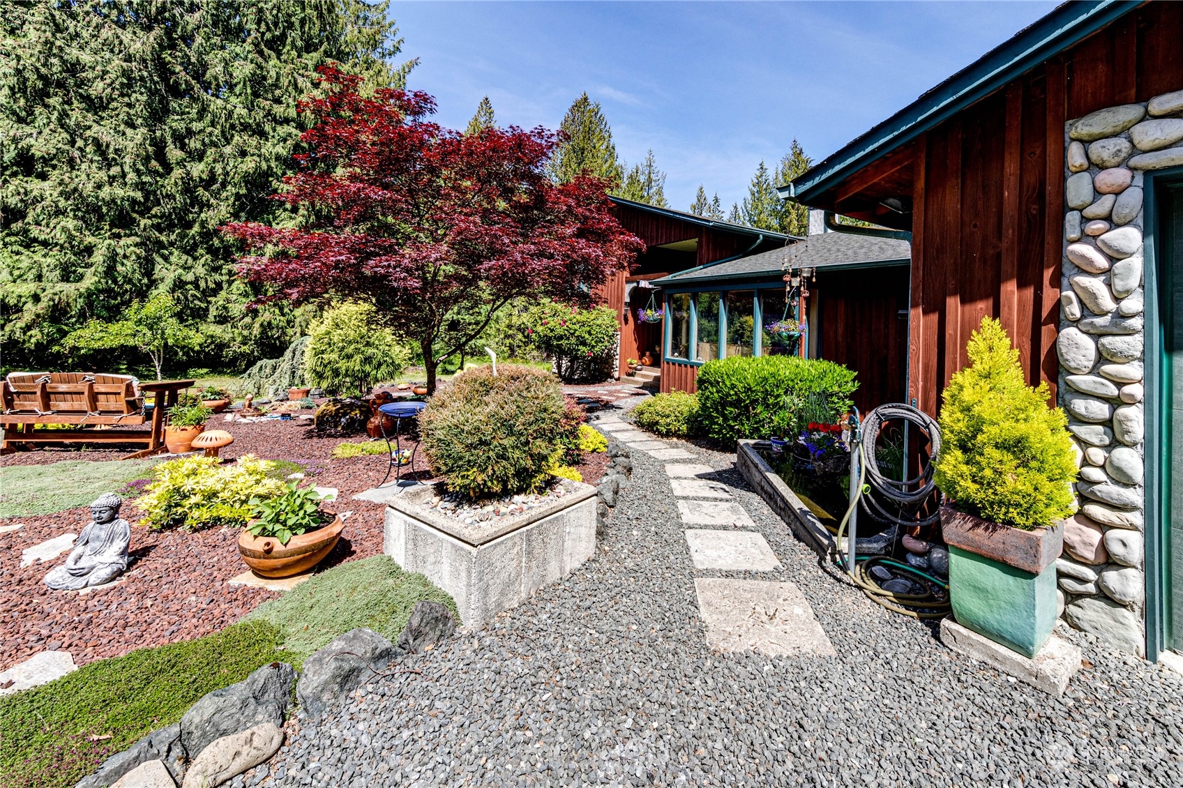 443 Westridge Road Port Angeles, WA 98363 - Photo 5 of 40 a front view of a house with a yard