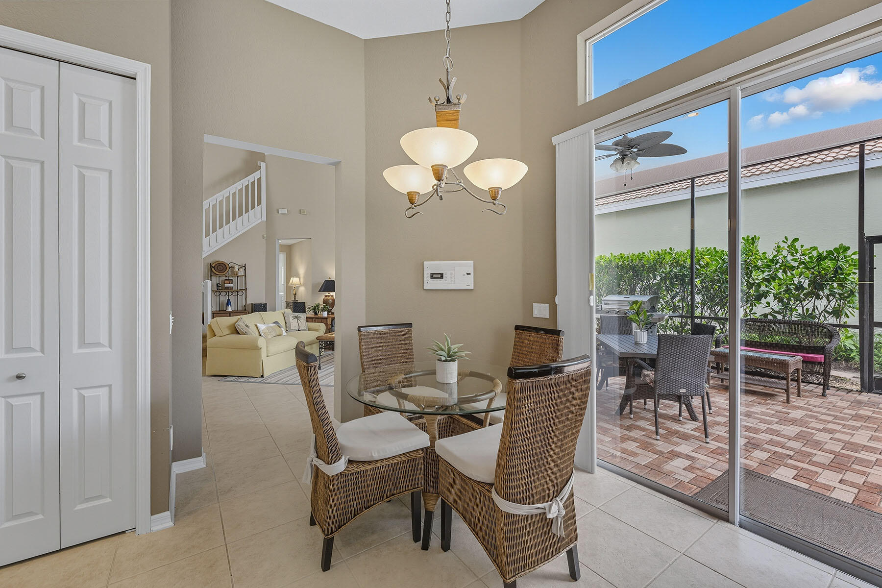 8582 Peppertree Way Naples, FL 34114 - Photo 14 of 50 a view of a dining room with furniture window and outside view