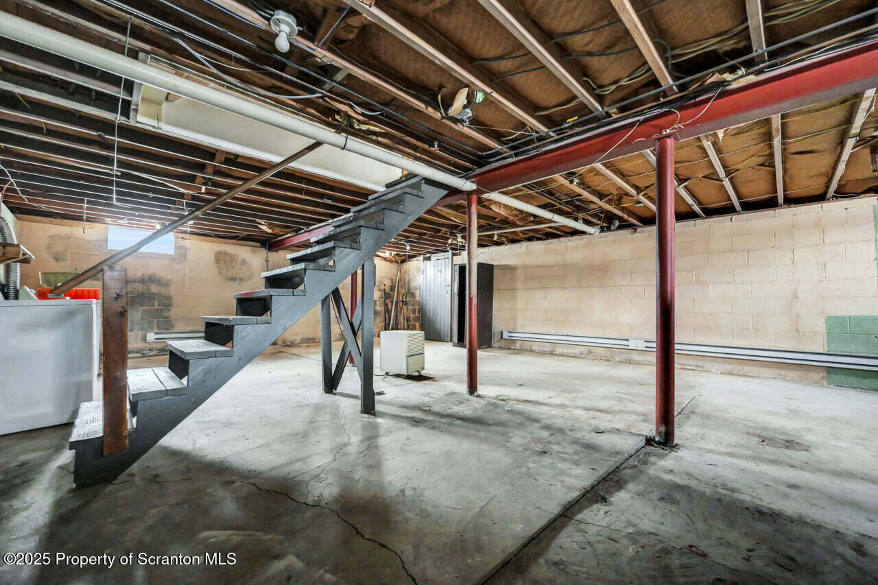 113 Taroli Street Old Forge, PA 18518 - Photo 30 of 41 a view of under construction room and staircase