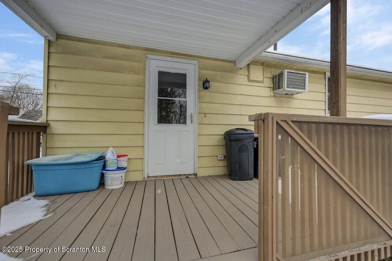 113 Taroli Street Old Forge, PA 18518 - Photo 40 of 41 a view of a two chairs in the balcony