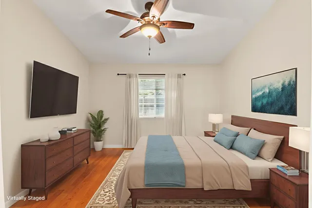 a view of small space with racks on the wall