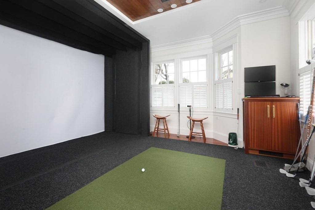 2 Merrill Street Hingham, MA 02043 - Photo 27 of 34 a living room with furniture and a flat screen tv