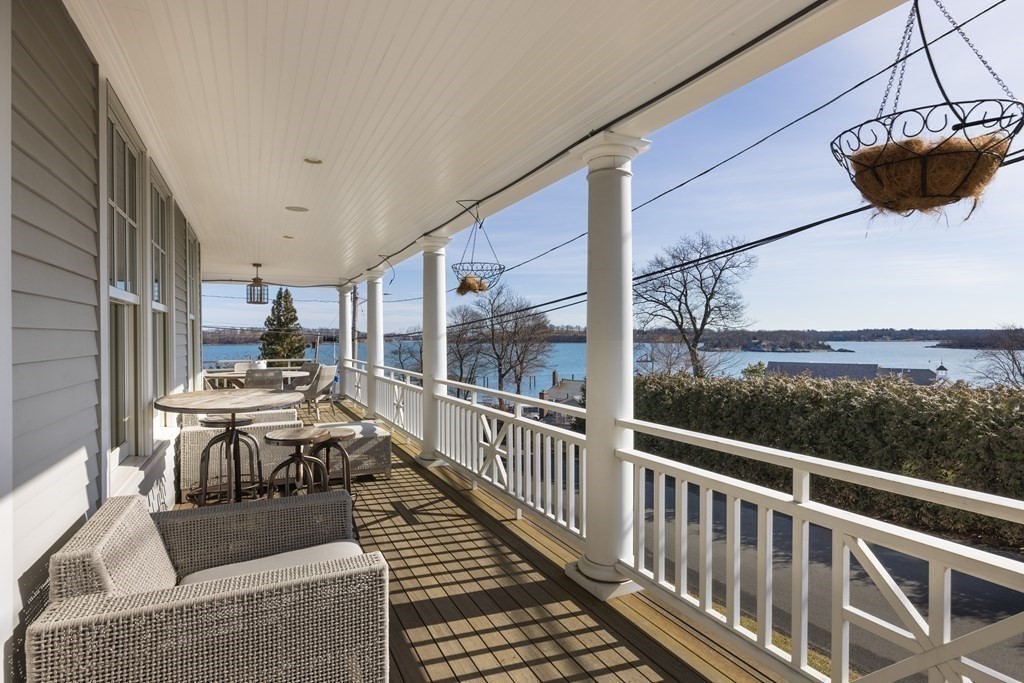 2 Merrill Street Hingham, MA 02043 - Photo 31 of 34 a view of a balcony with furniture
