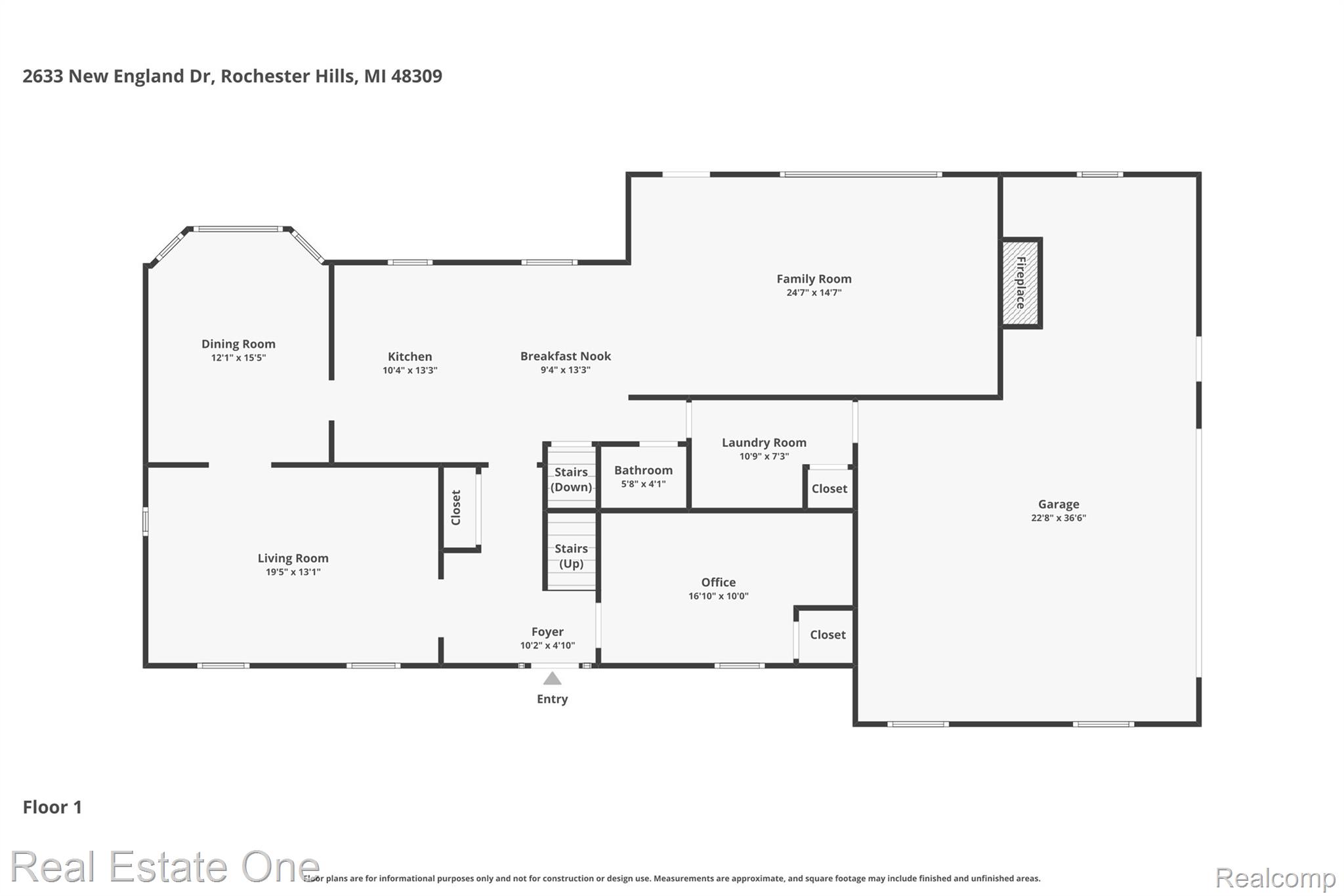 2633 New England Drive Rochester, MI 48309 - Photo 54 of 57 Floor-1.jpg