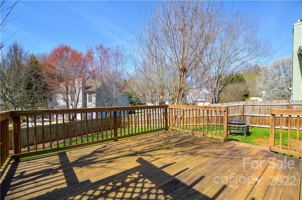 7608 Henderson Park Road Huntersville, NC 28078 - Photo 34 of 39 a view of a wooden deck