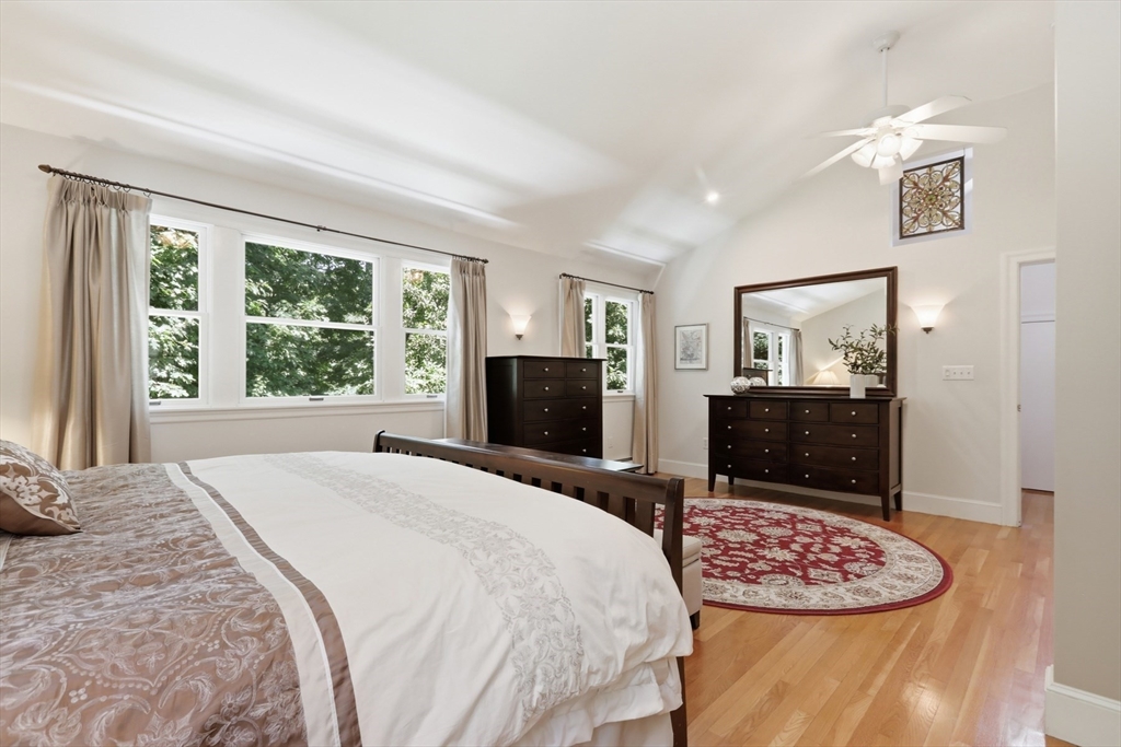 2 Olde Lyme Road Winchester, MA 01890 - Photo 25 of 42 a bedroom with a bed and a television