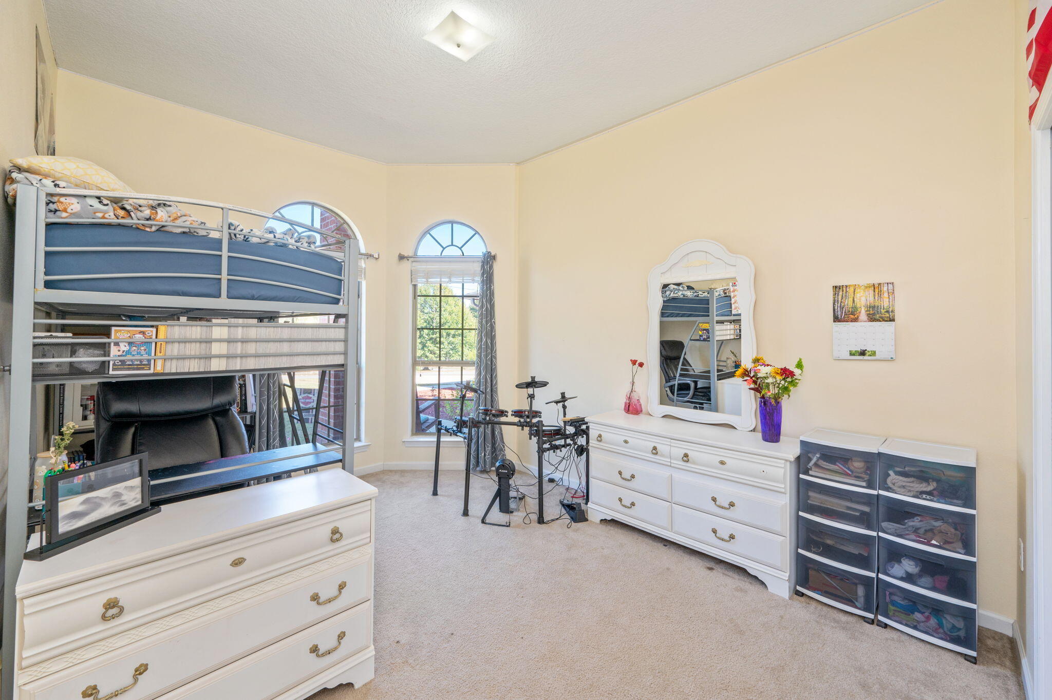2613 Corner Creek Road Crestview, FL 32536 - Photo 13 of 22 a living room with furniture and a fireplace