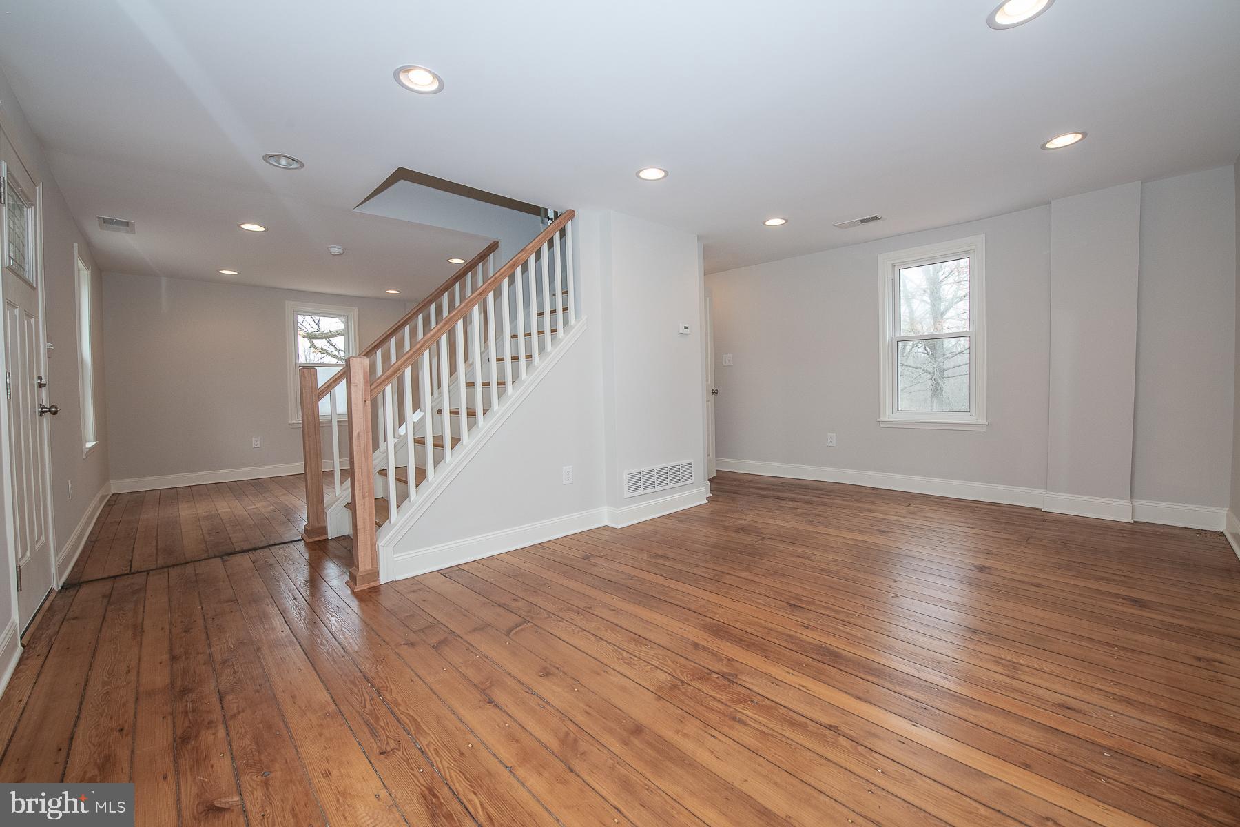 2535 Hedrick Road Harleysville, PA 19438 - Photo 5 of 22 Original random width pine flooring.
