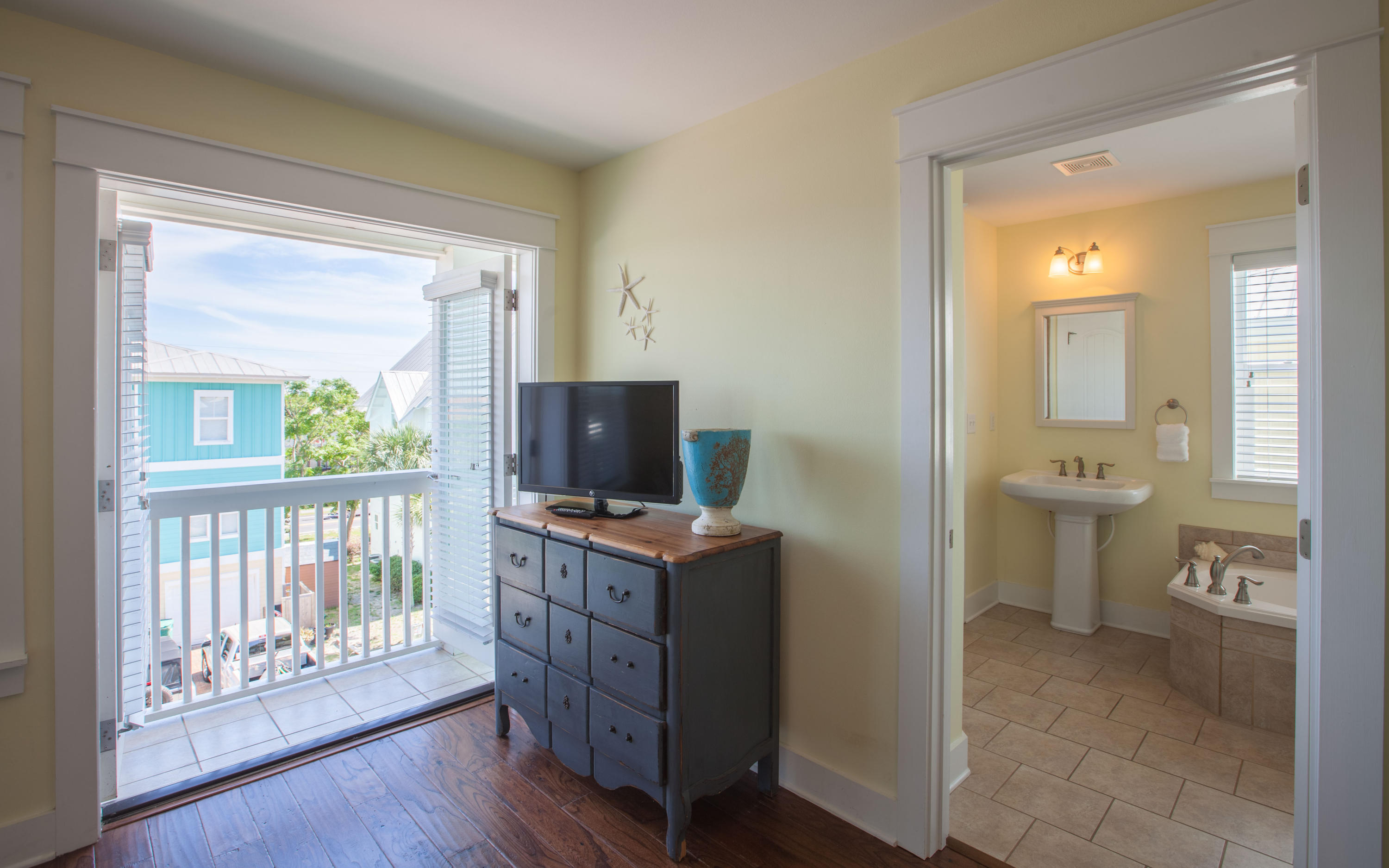 7 Windward Cove Santa Rosa Beach, FL 32459 - Photo 15 of 25 a view of a bathroom from a bedroom