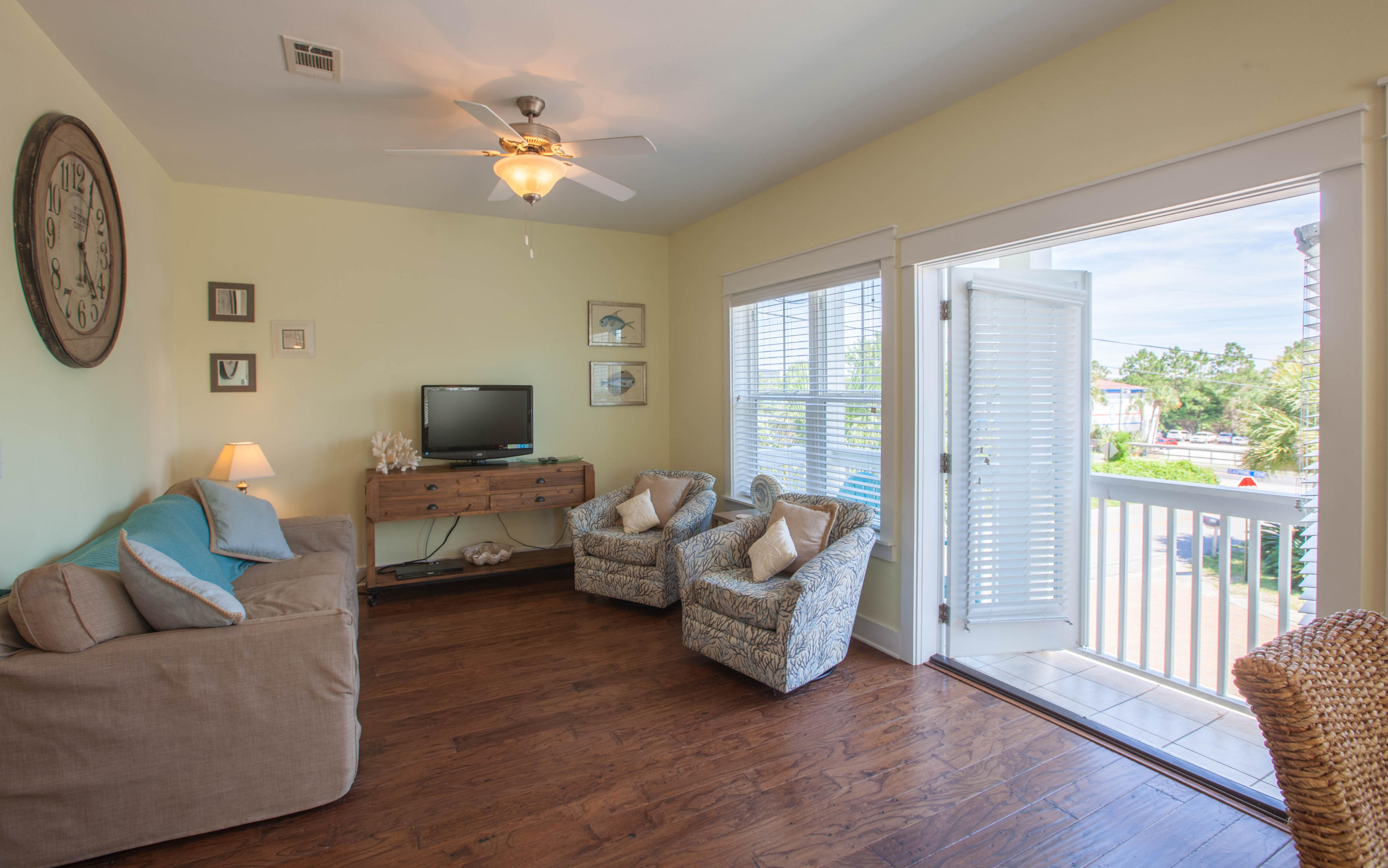 7 Windward Cove Santa Rosa Beach, FL 32459 - Photo 9 of 25 a living room with furniture and a large window