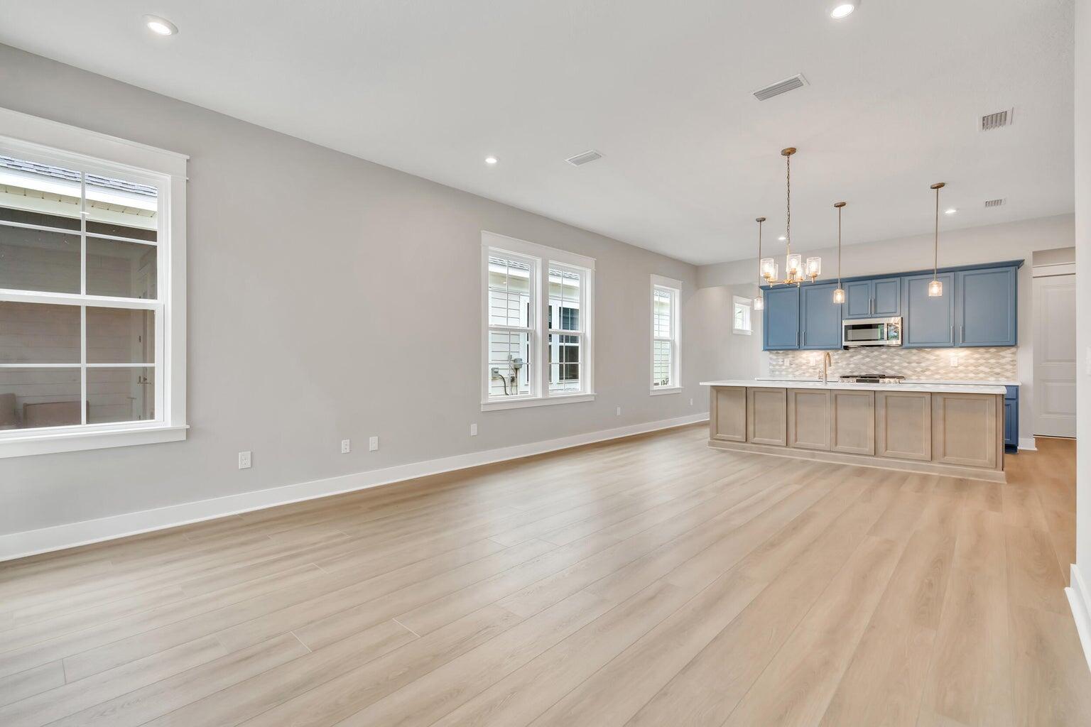 299 B Suwannee Drive Inlet Beach, FL 32461 - Photo 13 of 34 299-b Suwannee living dining kitchen 2