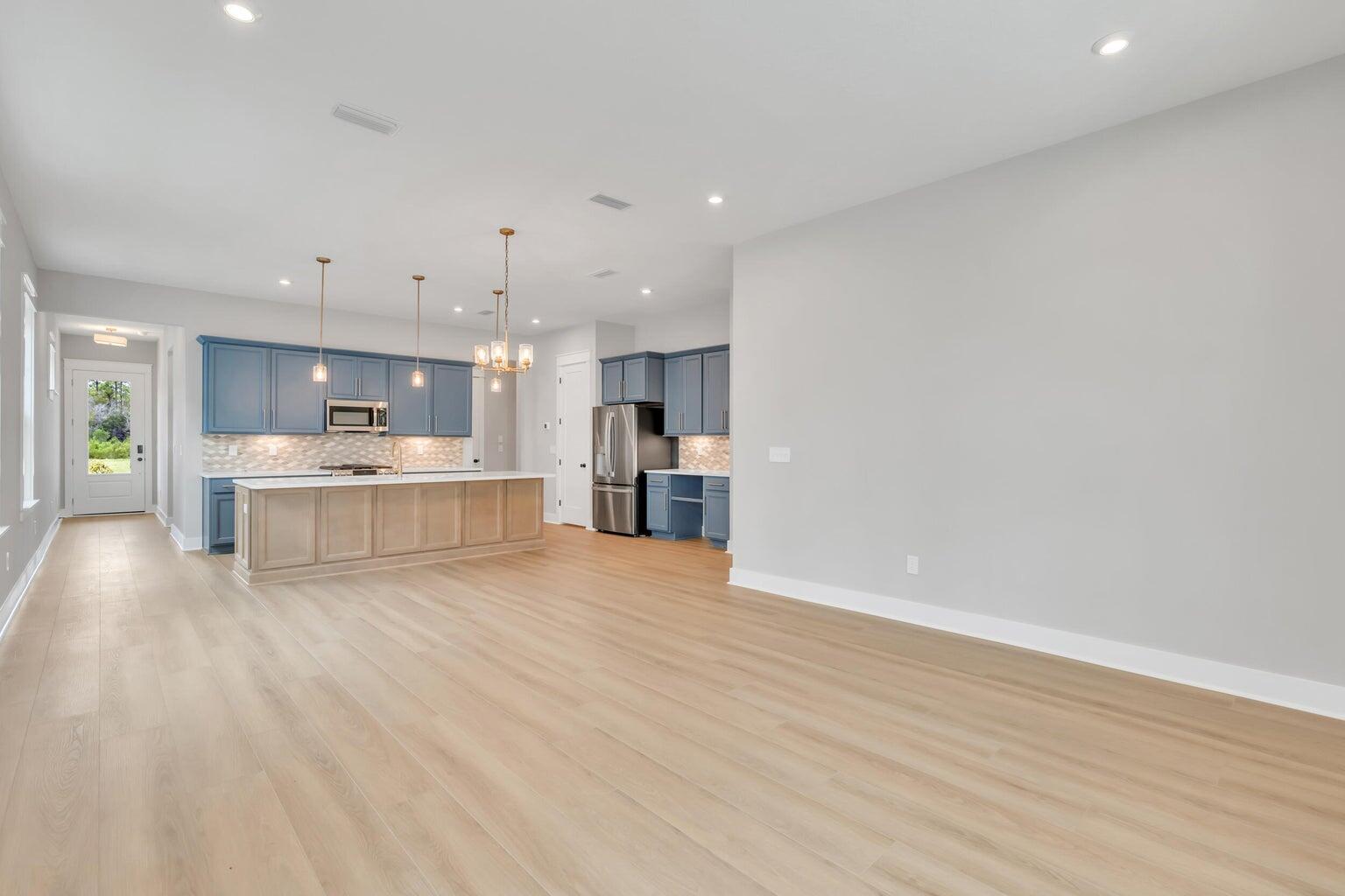 299 B Suwannee Drive Inlet Beach, FL 32461 - Photo 14 of 34 299-b Suwannee living dining kitchen