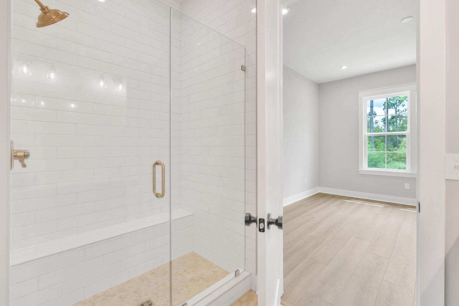 299 B Suwannee Drive Inlet Beach, FL 32461 - Photo 19 of 34 299-b Suwannee master shower