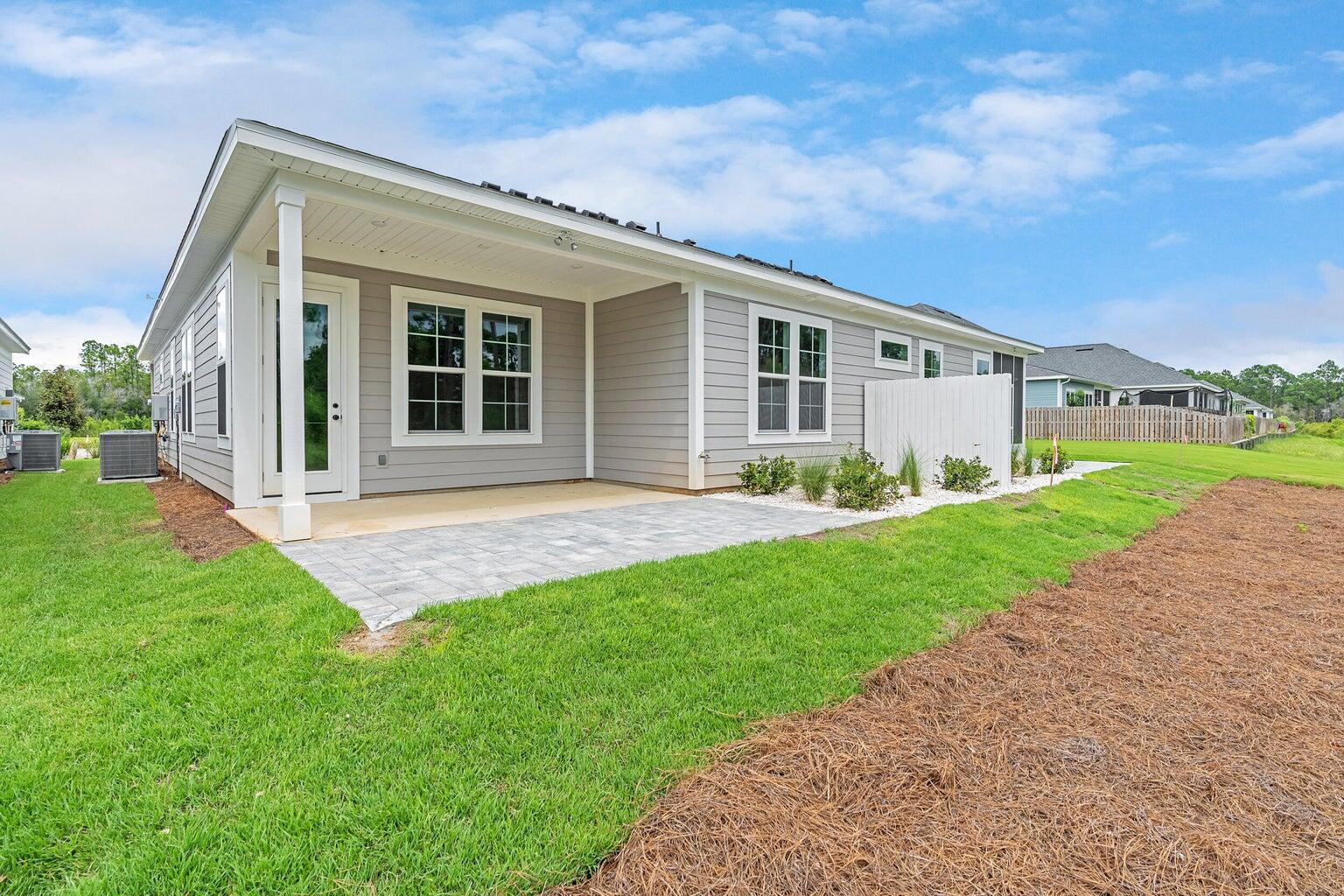 299 B Suwannee Drive Inlet Beach, FL 32461 - Photo 25 of 34 299-b Suwannee rear view back patio