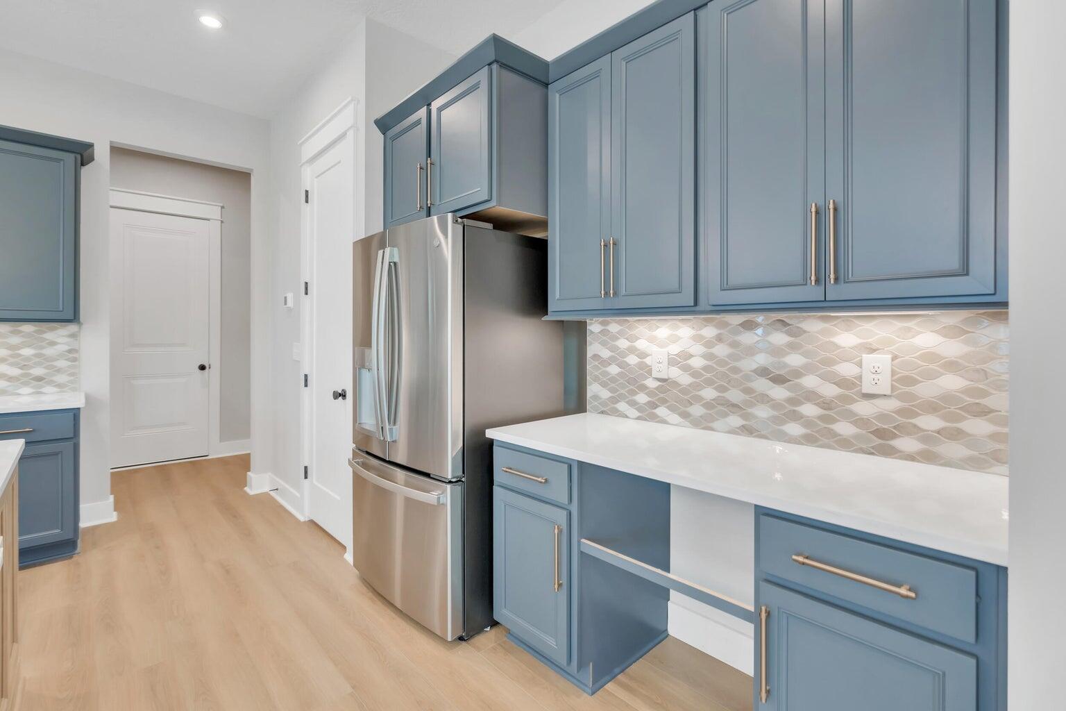 299 B Suwannee Drive Inlet Beach, FL 32461 - Photo 8 of 34 299-b Suwannee KITCHEN FRIDGE & BEV AREA