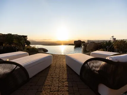 a view of outdoor space and city view