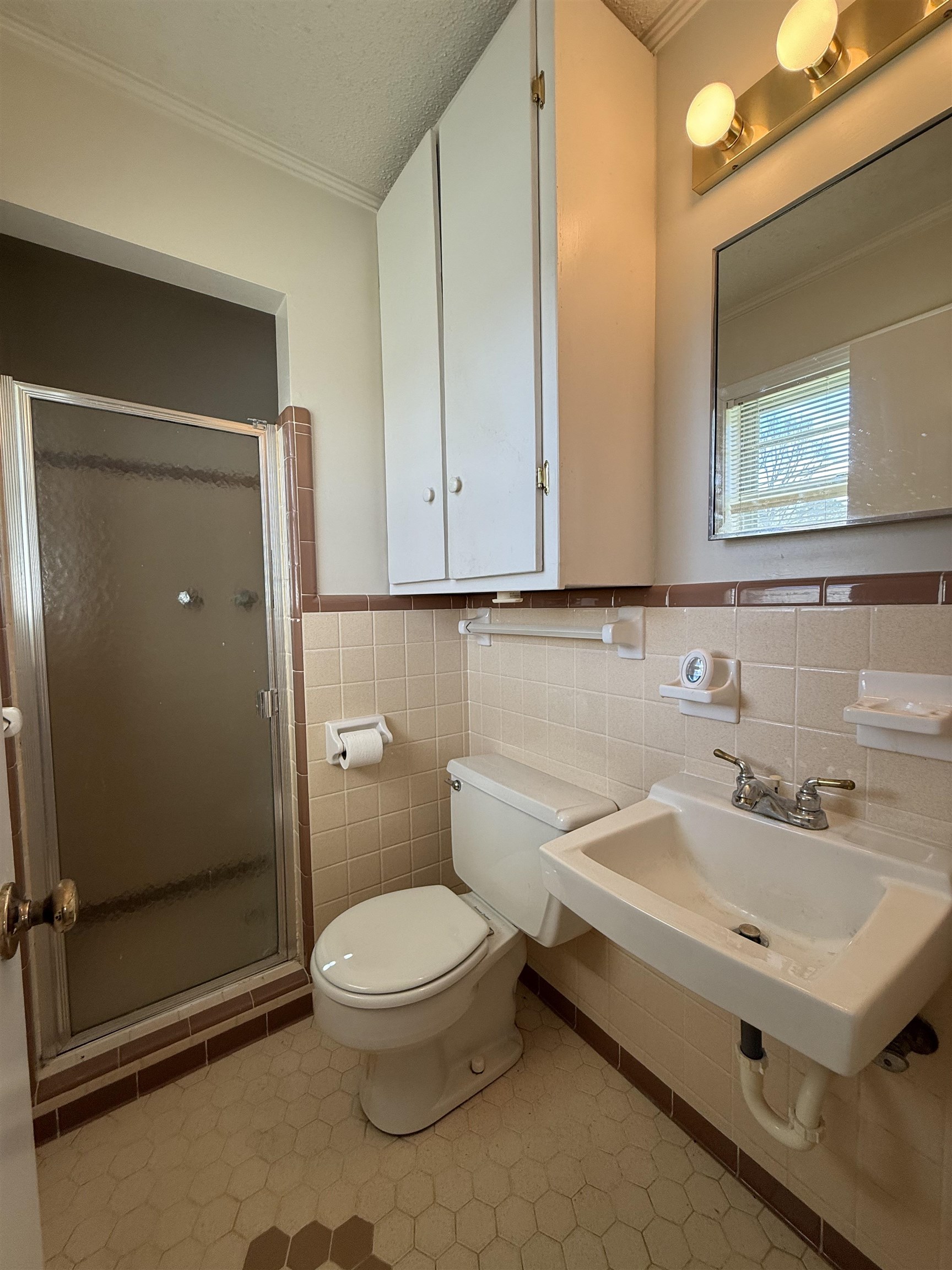 115 Robertson Drive Somerville, TN 38068 - Photo 13 of 19 a bathroom with a sink a toilet and shower