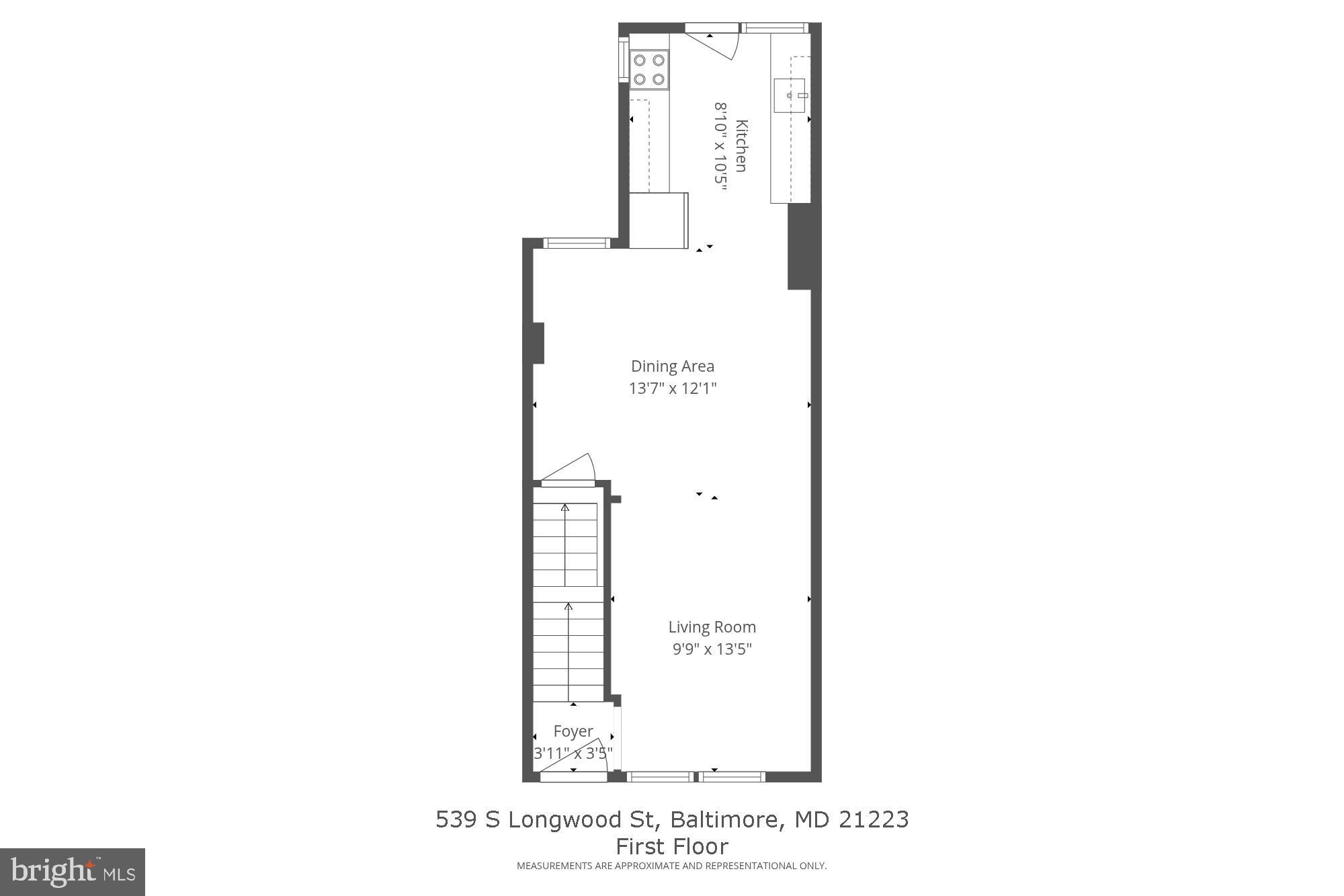 539 South Longwood Street Baltimore, MD 21223 - Photo 23 of 26 First Floor