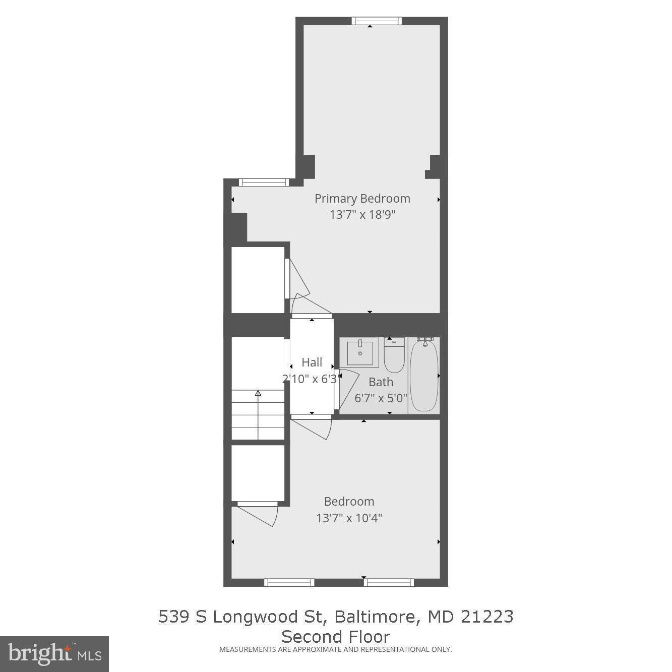539 South Longwood Street Baltimore, MD 21223 - Photo 24 of 26 Second Floor