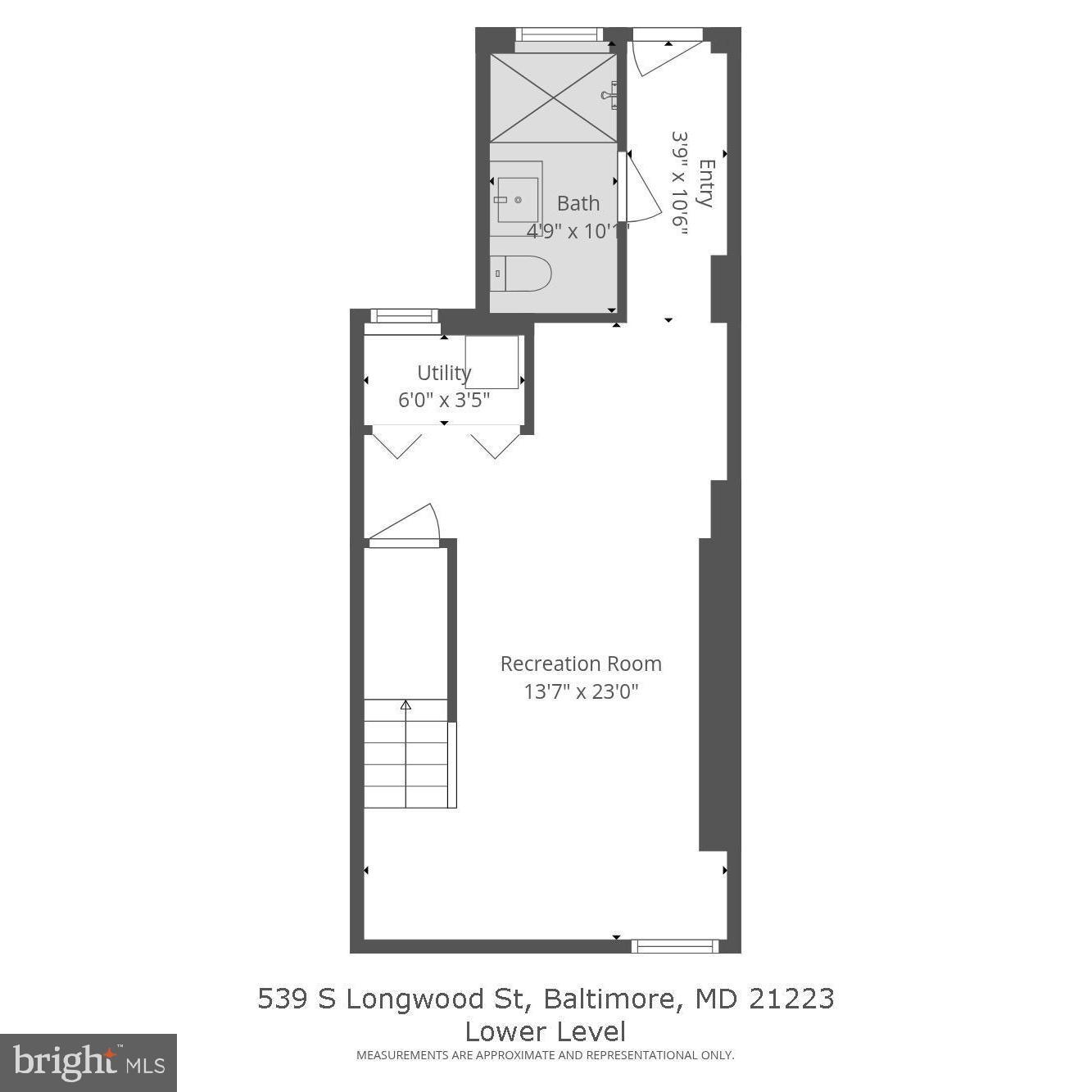 539 South Longwood Street Baltimore, MD 21223 - Photo 25 of 26 Basement