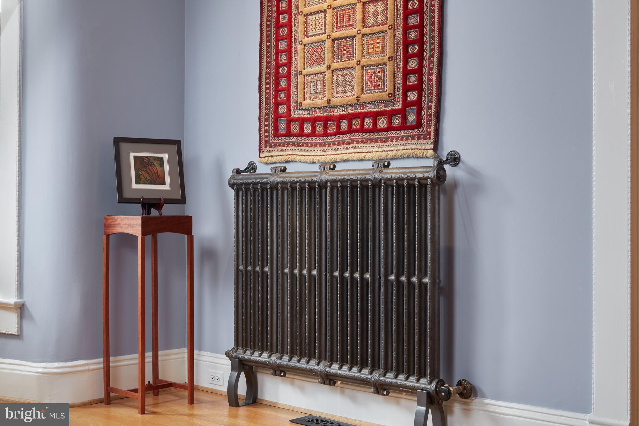 1622 S Street Northwest Washington, DC 20009 - Photo 6 of 23 Functioning Vintage Ornamental Radiators