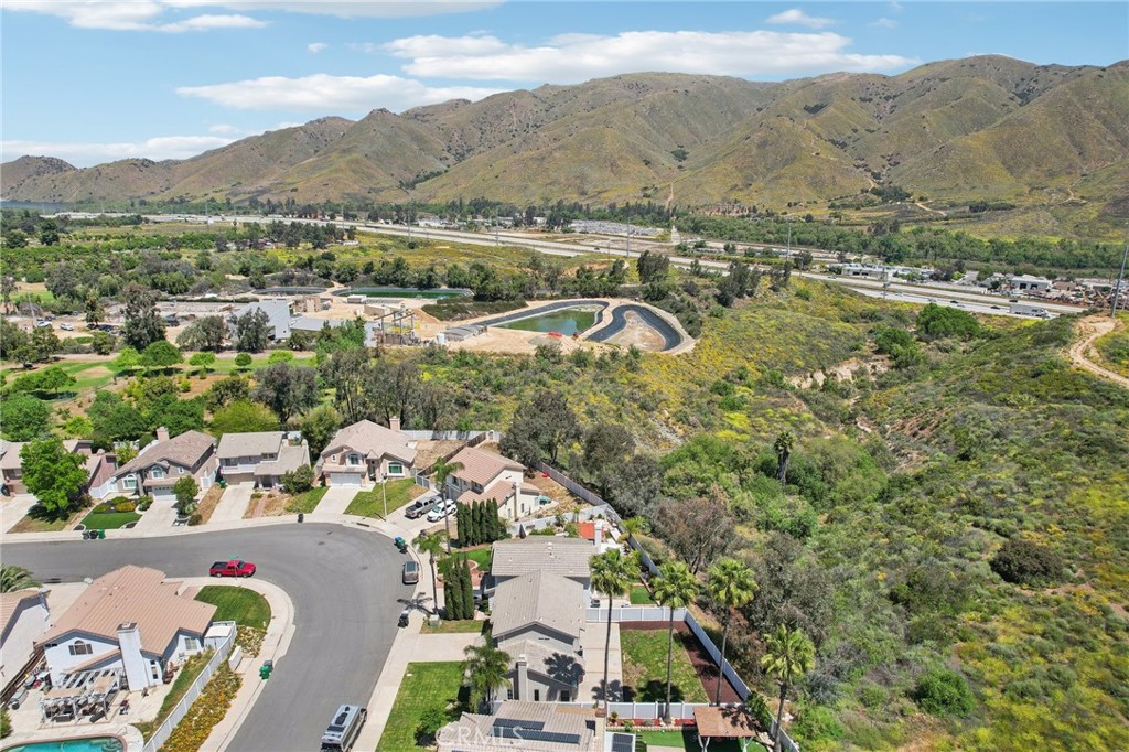 26658 Caravan Circle Corona, CA 92883 - Photo 46 of 50 an aerial view of residential house with outdoor space