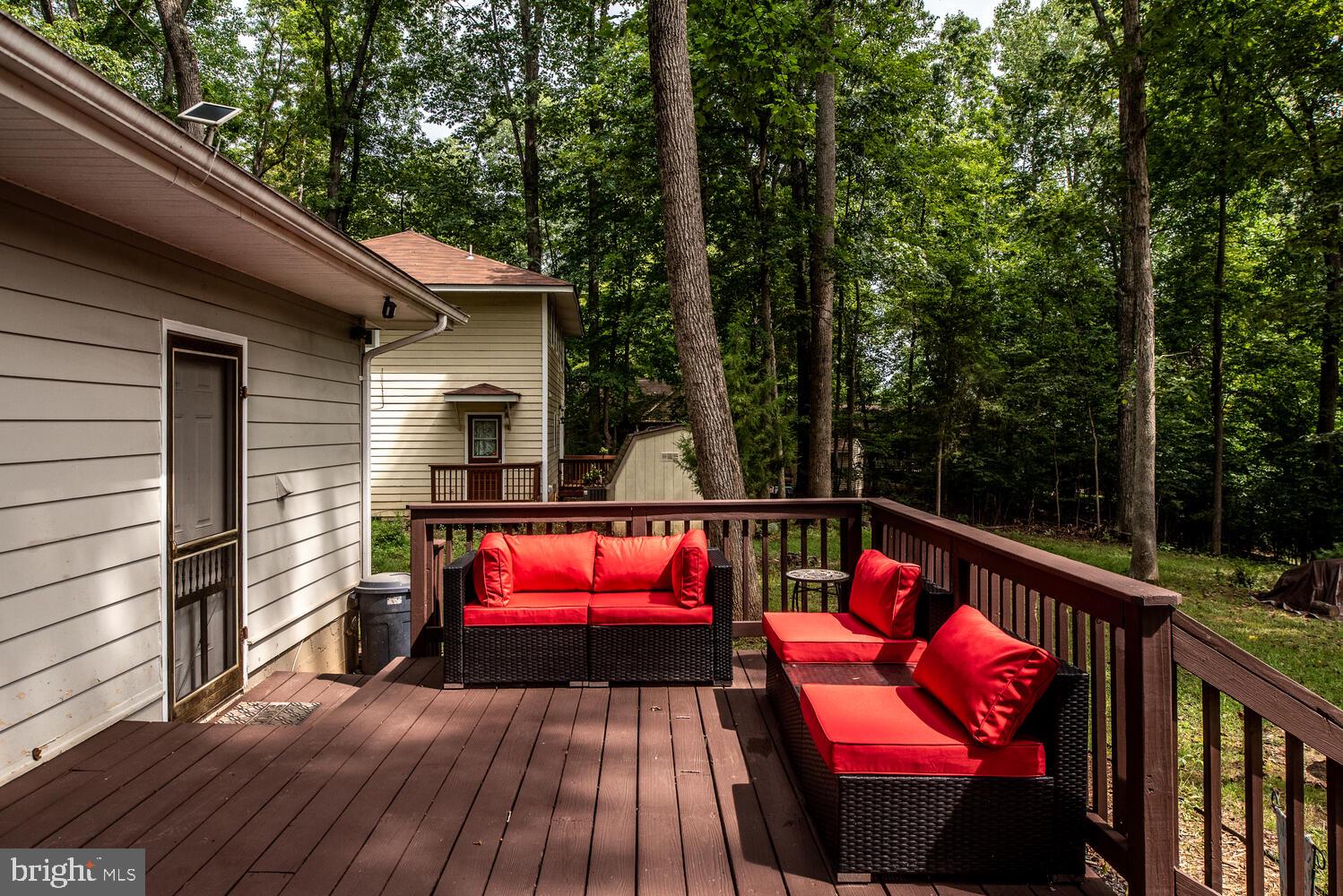 104 Edgemont Lane Locust Grove, VA 22508 - Photo 35 of 48 Spacious deck - space for two entertaining areas