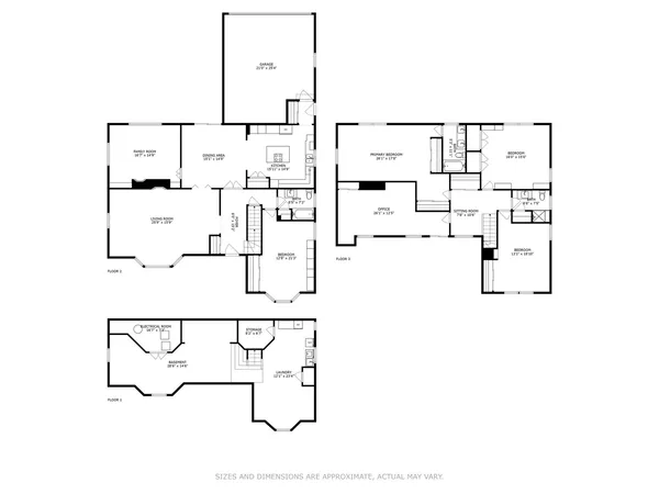 a picture of floor plan