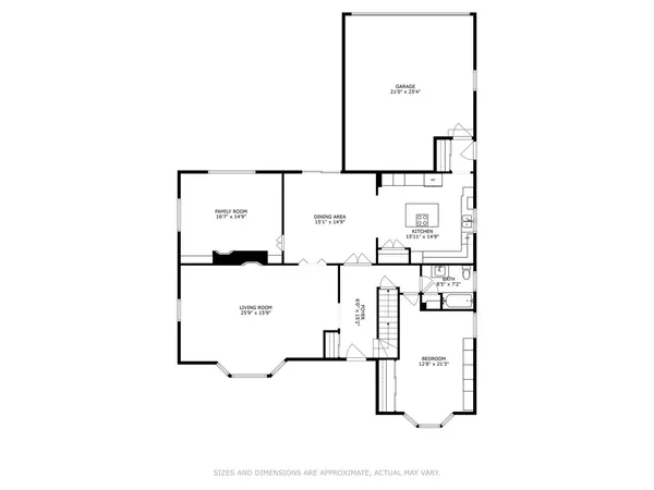 a picture of a floor plan