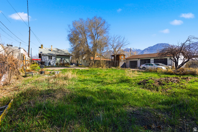 869 West Center Street Provo, UT 84601 - Photo 32 of 32 View of yard with a mountain view