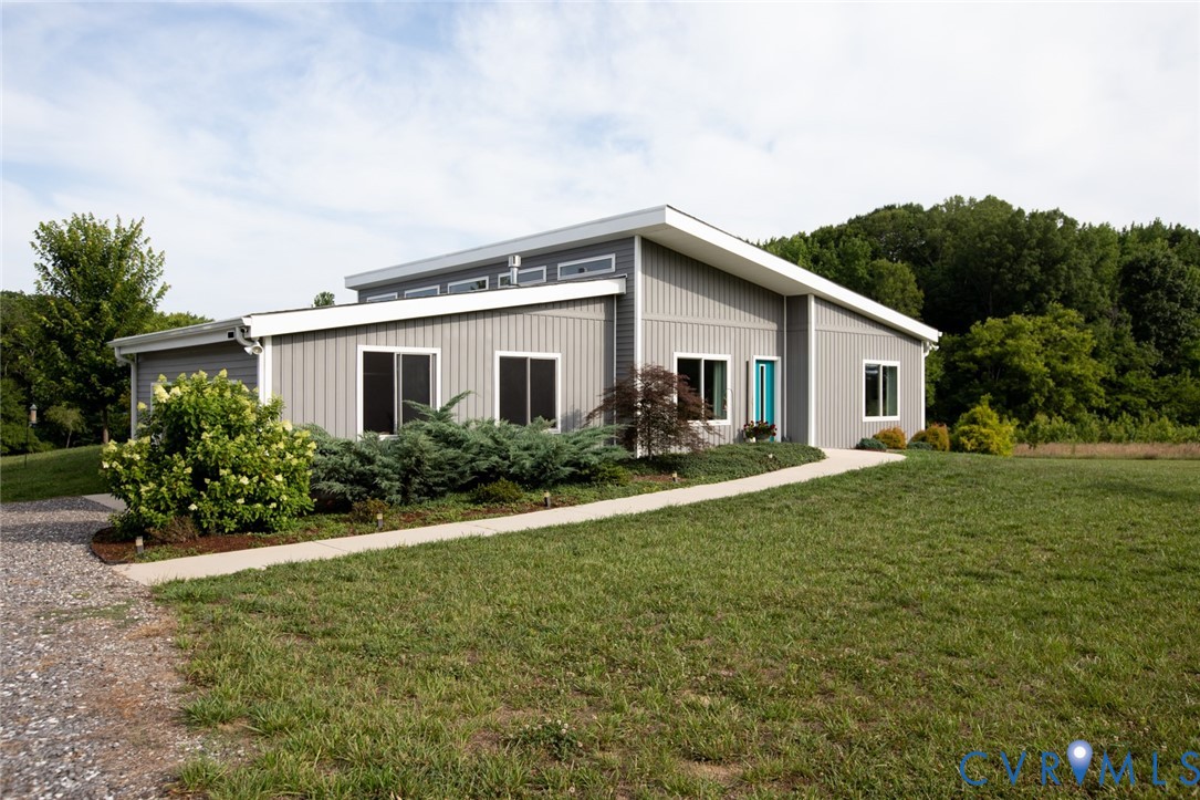 567 Monroe Church Road Rice, VA 23966 - Photo 76 of 83 Modern architectural property featuring grey verti