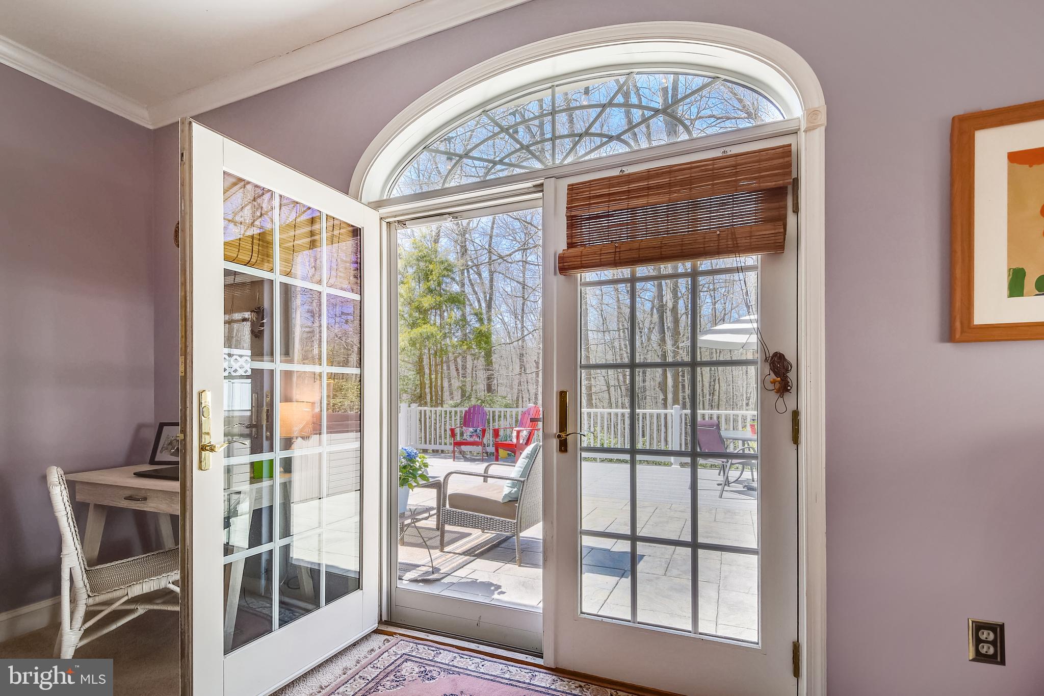 3976 Old York Road Monkton, MD 21111 - Photo 30 of 64 Master bedroom french doors leading to the deck.