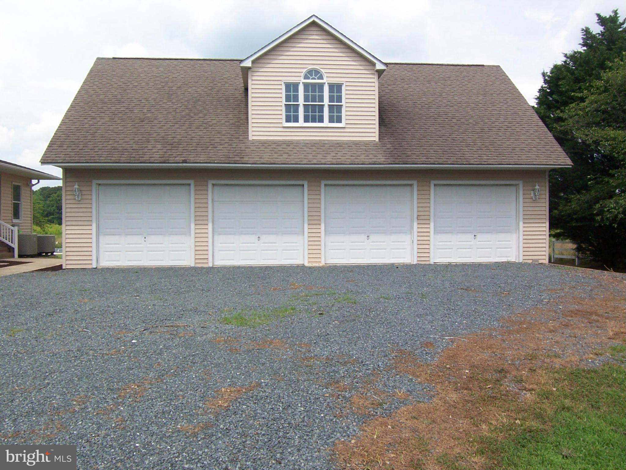 16558 Jones Road Henderson, MD 21640 - Photo 28 of 30 Detached Garage w/ full unfin. upper level