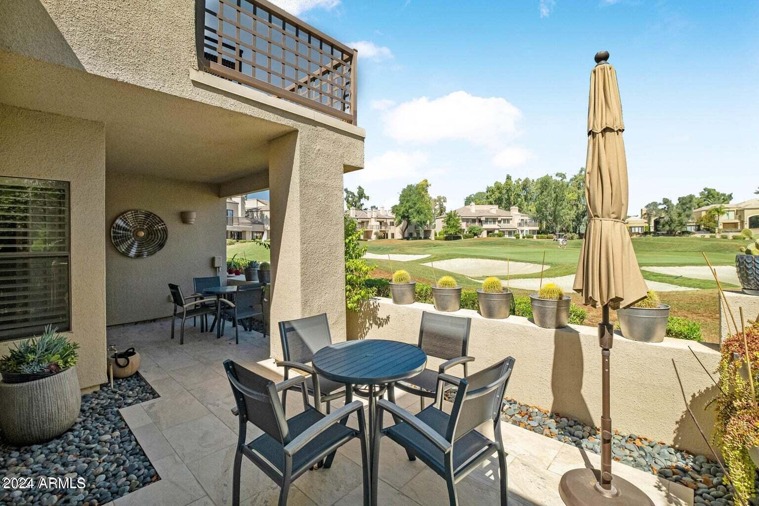 7272 East Gainey Ranch Road, Unit 43 Scottsdale, AZ 85258 - Photo 1 of 40 Patio off of Living Room