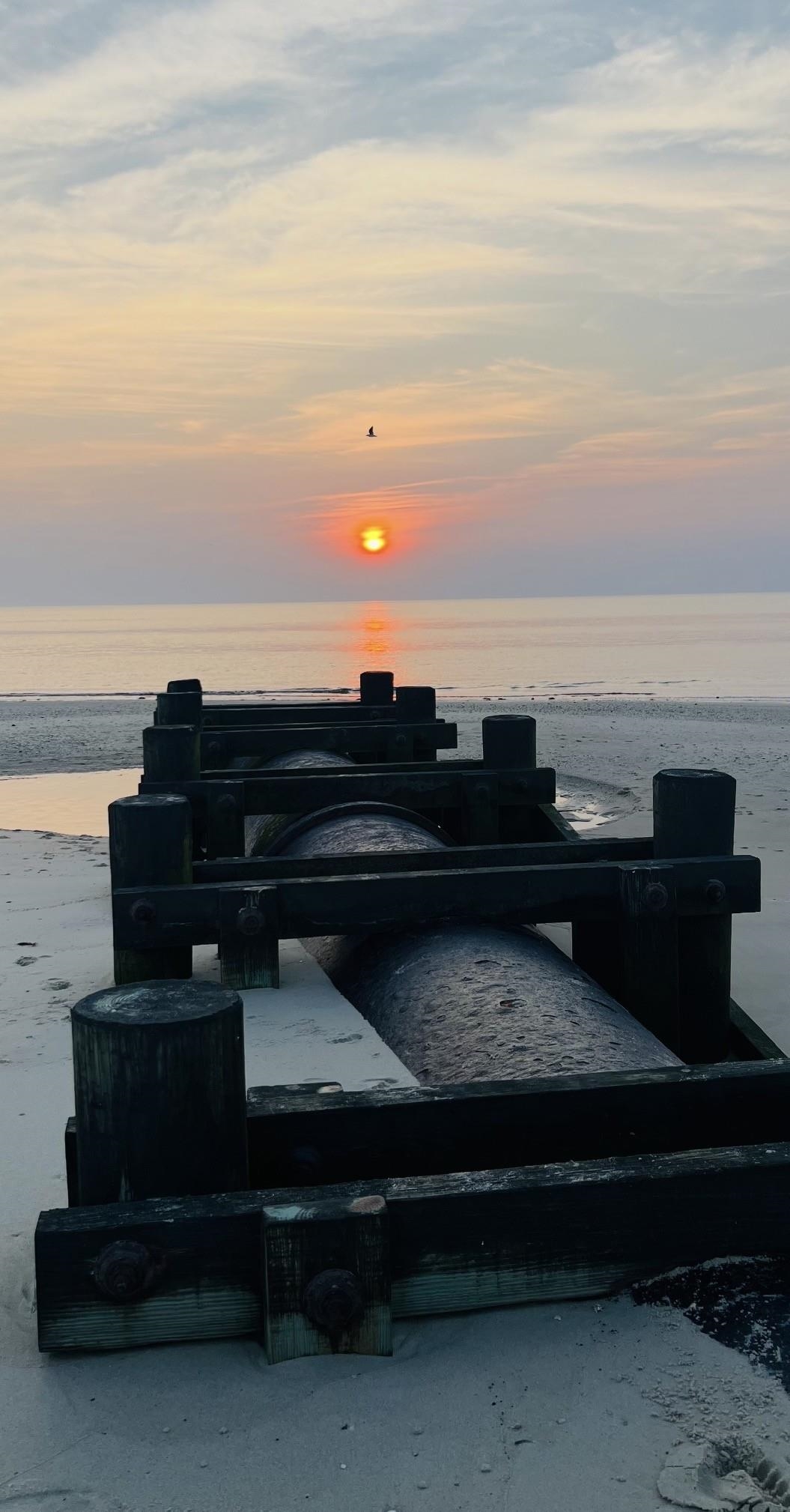 511 Forest Cape Villas, NJ 08251 - Photo 48 of 48 a view of roof deck with wooden floor and city view