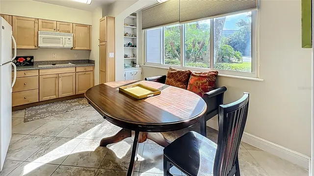 a view of a balcony with lake view