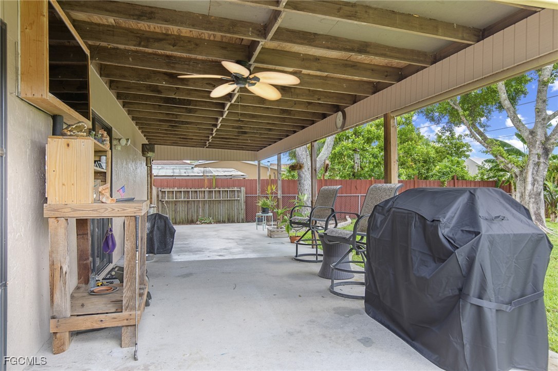 4496 31st Avenue Southwest Naples, FL 34116 - Photo 17 of 26 a view of porch with seating space